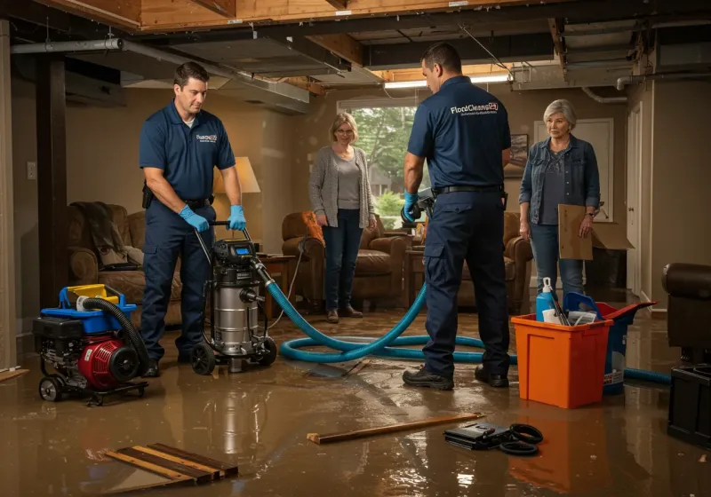 Basement Water Extraction and Removal Techniques process in Houma, LA